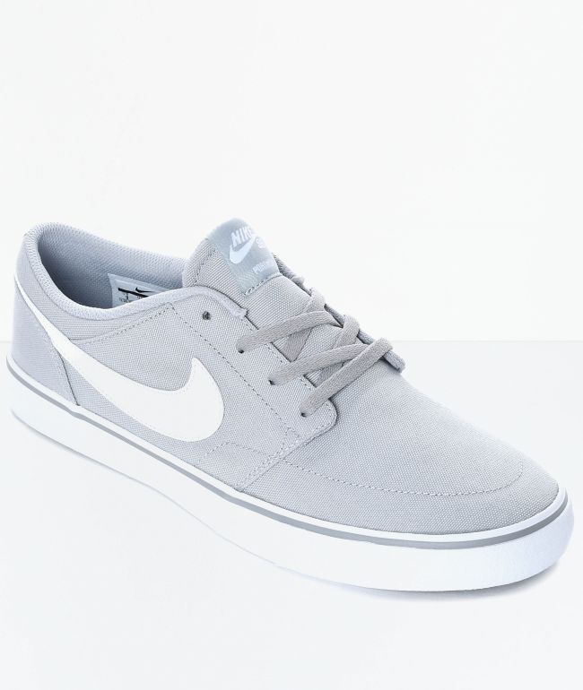 nike wolf grey shoes